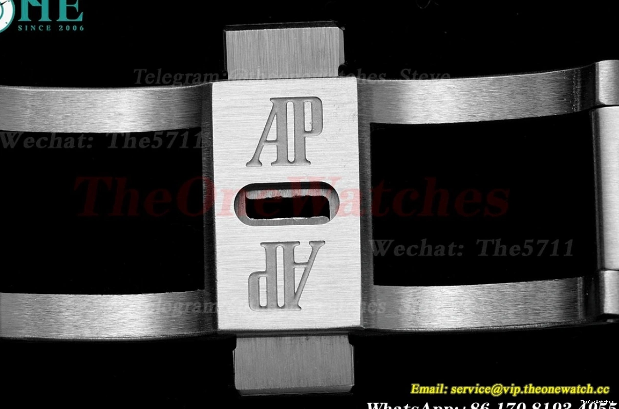 APSF Frosted Oak 15510 41mm White Dial Clone A4302 SS SS Royal Super 0413